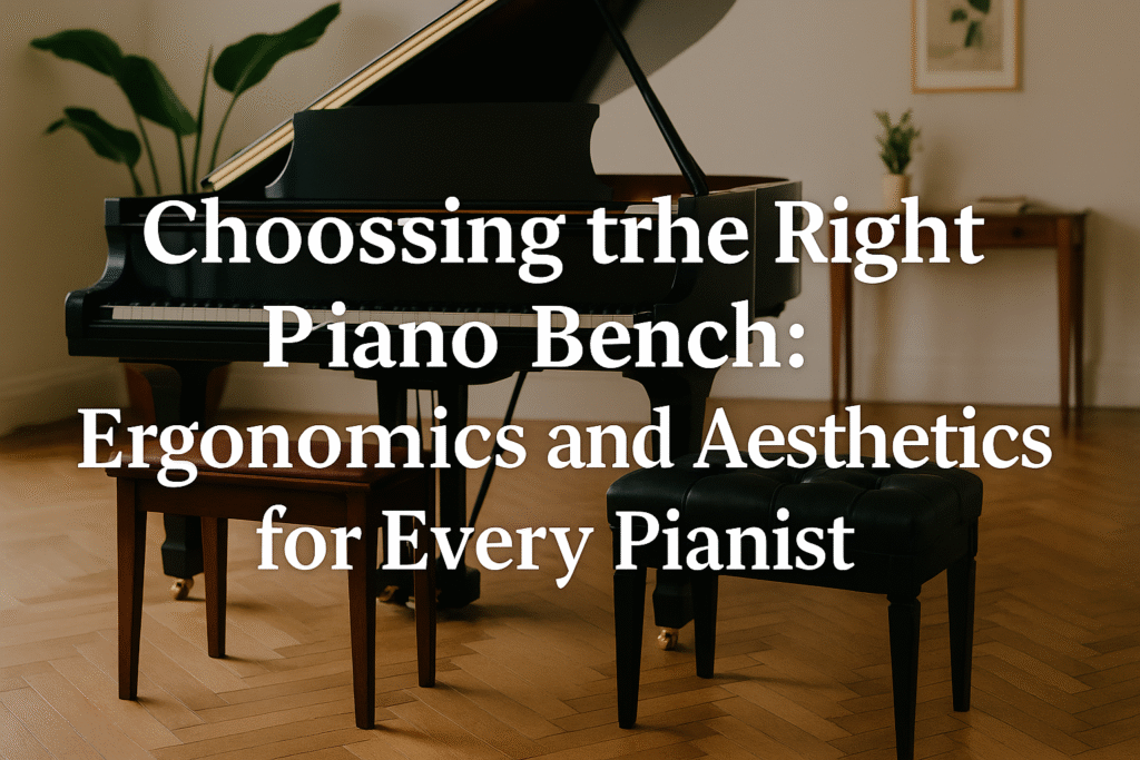 Choosing the Right Piano Bench: Ergonomics and Aesthetics for Every Pianist 8 Choosing the Right Piano Bench: Ergonomics and Aesthetics for Every Pianist ChatGPT Image Apr 30 2025 12 05 28 PM